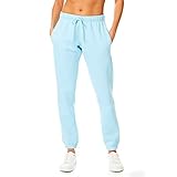 Light & Shade Damen Soft Touch Loungewear Jogginghose Jogger, Aquamarin, L