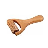 Accessories Massagegerät Massageroller Roller mit Griff Beine, Hände Gesichtsmassager Körper Massage aus Holz