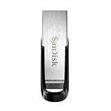 SanDisk Ultra Flair USB 3.0 Flash-Laufwerk 64 GB (Robustes und Elegantes Metallgehäuse, Passwortschutz, 150 MB/s Lesen) Schwarz (Packung mit 2)