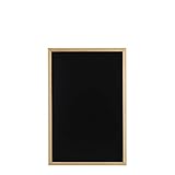 Zeller 11274 Kreide-/Magnettafel, Metall/Kiefer, schwarz (ca. 40 x 60 cm)