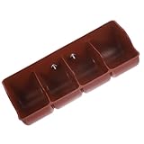 MUELODSIC Robuster Futtertrog für Schweine aus Langlebigem Kunststoff Verschleißfest Rostfrei Vielseitig Nutzbar als Futter Wassertrog für Schweinehaltung dem Bauernhof