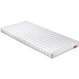 sleepling Matratze Rollmatratze Duo Wendematratze Basic 30, Komfortschaummatratze, Made in EU, Bezug waschbar, Ökotex 100, Härtegrad 2 und 3, 90 x 200 x 11 cm, weiß