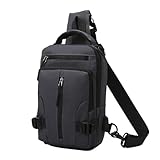 Herren-Umhängetasche, leicht, wasserdicht, für Reisen, Wandern, Angeln, Alltag, Arbeitsplatz, Shuttle, Sport,