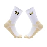 F Fityle Rollschuhsocken, Skisocken, Eislaufsocken, Tanzsocken für, Kniehohe Strumpfhosen, weich für Sportler, Schüler, Studenten, Berufstätige –, S, Grey