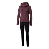 PUMA Damen Classic Hooded Suit Fl Cl Trainingsanzug, Dusty Plum, M EU