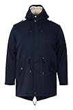 Solid BT Darnell Winterparka Herren Big & Tall Parka Winterjacke Große Größen bis 6xl, Größe:3XL, Farbe:Insignia Blue (194010)