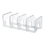 Generisch Geldbeutelspeicher Für Schrank - 4 Slots Clear Tividers | Kupplungsteiler | Taschenlagerregal | Klarer Handtasche Raum Organisator, Bag Organizer Für Heimküche Schlafzimmer Badezimmer Ga