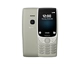 Nokia 8210 – Handy 4G, Display 2,8 Zoll, Kamera, Bluetooth, FM-Radio Wireless und MP3-Player, Benutzeroberfläche, großer Akku, Dual SIM, Sand, Italien