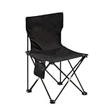 Luxus Campingstuhl Faltbar 40x40x65cm, Klappstuhl Camping Leicht für Picknick, Klappstuhl Komfortable Schwerlaststruktur, Tragegriff und Tragetasche, Präfekt für Kochen, Garten, Wandern