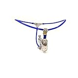 Yerbssk Unsichtbar Keuschheitsgürtel Herren Edelstahl Peniskäfig mit Schloss und Buttplug Chasity Cage Keuschheitskäfig Keuschheits Panty SM Slave Bondage Sexspielzeug für Männer(Blau,120/130cm)