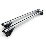 Owen 3.0 Dachträger Universal 120cm I Bündige Schiene, geschlossene Reling I Relingträger 120cm aus Alu bis 90kg Universal