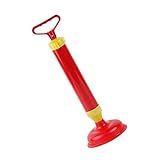 Angoily 2St Toilette entstopfen kloreiniger toilet cleaner WC-Entstopfer drainagepumpe pipecleaner abfluss pumpe kunststoffreiniger Kolben Badezimmerzubehör Toiletten-Saugnäpfe Gummi rot