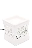 CANDLE-LITE Duftlampe Elektrisch - Wachsschmelzer Elektrisch - Stilvolle Ölbrenner - Duftöl Diffuser - Kerzenwärmer Lampe Für Heimbüro Schlafzimmer Wohnzimmer Spa Oder Fitnessstudio