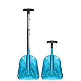 SkinStar Lawinenschaufel Alu Schnee Tourenski Snowboard Outdoor Schaufel 3-teilig