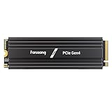 fanxiang NVMe M.2 SSD 4 TB mit Kühlkörper bis zu 7300 MB/, PCIe Gen4x4 2280 NVMe 1.4, TLC SSD mit SLC-Cache, interne Solid-State-Laufwerke für PS5 Laptop PC Gamer