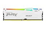 Kingston FURY Beast Weiß RGB EXPO 32GB 6000MT/s DDR5 CL30 DIMM Desktop Gaming Speicher Kit mit 2 - KF560C30BWEAK2-32