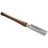 DEEFIINE Drechseleisen Set, HSS Drechselmesser im Holzkoffer, Drechselwerkzeug für Holz, 2 Zoll HSS Spindel Schruppen Gouge