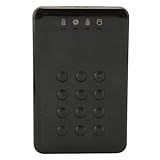 Bewinner Verschlüsselte Festplatte, Tragbare Sichere USB 3.0-Festplatte mit 3 TB, SATA-Passwortzugriff, Hardware-verschlüsseltes Tragbares Externes Festplattengehäuse