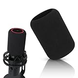QuadCast 2 Popschutz - Mikro Windschutz Schallschutz Kompatibel mit HyperX QuadCast 2 S Mic, Öffnung von Oben für Mehr Bedienkomfort, Schutz Mikrofon Pop Filter Schaumstoff Windshield von YOUSHARES