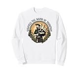 Dudelsackspieler schottischer Bagpipe-Sound Dudelsack Sweatshirt