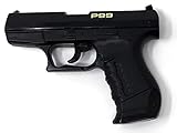 Brigamo Spielzeug Pistole Polizei Spielzeug Waffe P99, Kinder Pistole für Polizei Kostüm