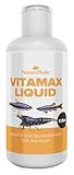 NatureHolic VitaMax Liquid I Aquarien Vitamine und Spurenelement Mix I Erhöht Wiederstandsfähigkeit I Mehr Vitalität & Verbesserung der Wasserquaitiät im Aquarium | 125 ml