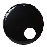 Remo Schlagzeugfell ENCORE Ambassador Ebony Bassdrum with soundhole 20' EN-1020-ES