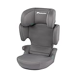Bebecomfort Road Safe i-Size Autositz 15-36 kg, Gruppe 2/3, für Kinder 100-150 cm, ca. 3,5-12 Jahre, faltbar, tragbar, höhenverstellbar, Farbe Full Grey