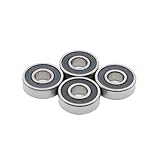 10 Stück 6000-2RS Kugellager ABEC-5 10x26x8 mm