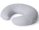 Niimo Stillkissen Stillkissenbezug aus 100% Baumwolle - Kleines Stillkissen für Baby, Stillhörnchen Baby, Stillkissen Waschbar & Atmungsaktiv, Stillkissen Baby (15.5 cm x 39 cm)