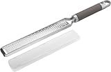 ZWILLING Pro Reibe, Zester, Länge: 38 cm, Rostfreier Edelstahl, Rutschfester und ergonomischer Griff, Grau