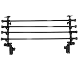 Speedwellstar Auto Hundetrenngitter Kofferraum universal verstellbar Robustes Metallgitter Kopfstützenbefestigung extra stabil