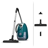 Rowenta RO3143 Power XXL, Bodenstaubsauger mit Beutel, Petrol/Grau, 900 W, 4.5 liters