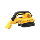 DeWalt Akku-Handsauger/ Handsauggerät (18 Volt, Hepa-Hochleistungsfilter, ergonomisch gu mmierter Griff, ausziehbarer Saugschlauch, entleerbarer Staubbehälter mit 1.9 l Fassungsvermögen) DCV517N