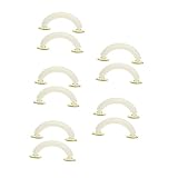 Garneck 5 Sätze 5 Sets Leder Kastengriff Werkzeugkasten Griff Griff Kosmetikkoffer Griff Trolley Koffer Griff Gepäckgriff Griff Koffergriff Griff Gepäckzuggriff 2 Stück * 5