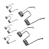 Baluue 6 Stück Teiliges Ersatzspulen für Elektrische Tierhaarschneider Langlebige Torsionsfedern für Präzises Vibrationsarmes Trimmen von Schaf Ziegen Kaninchenfell Kompatibel mit