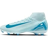 Nike Herren ZM Superfly 10 ACAD FG/MG Sneaker, Glacier Blue/Blue Orbit, 43 EU