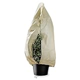 Bio Green Premium Kübelpflanzensack Window XXL | Olivenbaum Winterschutz | Frostschutz & Winterschutz | Schutzhülle Kübelpflanzen +Sichtfenster | Pflanzenschutz - 180 x 120cm