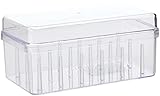 Gütermann G728160 Box für 18 Spulen Nähgarn, Plastik, Farblos