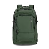 Travelite Rucksack aus wasserabweisendem Material, gepolstertes Laptop Fach 15,6 Zoll, BASICS Tagesrucksack mit Aufsteckfunktion, 48 cm, 28 Liter, 900 Gramm