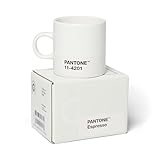 Pantone Porzellan Espressotasse, Farbe des Jahres 2026, 11-4201 Cloud Dancer
