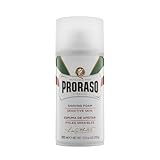 Proraso White Pelli Sensibili Anti-Irritazione Rasierschaum, 1er Pack (1 x 300 ml) 300 ml (1er Pack)