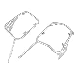 Motorrad Gepäckträger G310GS Packtaschen Rack Für G 310 G310 GS 2017 2018 2019 2020 2021 2022 2023 2024 Motorrad Seite Stamm Satteltasche Gepäck Halterung Motorrad Gepäckträger Hinten(Silver Pannier R