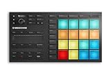 Native Instruments Maschine Mikro Mk3, USB MIDI Controller Drum Pad mit 16 Pads und Massive, Monark & Reaktor Prism Software. Inklusive 1.6 GB Keyboard Factory Selection Samples