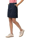 Jack Wolfskin Damen Rock, Blau (midnight blue), 42
