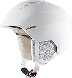 Alpina Unisex Skihelm, White-Prosecco Matt, 57-61 cm