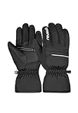 Reusch Alan Junior warme, Winddichte und atmungsaktive Skihandschuhe Winterhandschuhe Kinder Kids Jugendliche Mädchen und Jungen mit elastischem Bündchen
