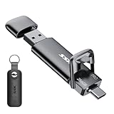 SSK Externe USB C SSD 256GB Externe Festplatte,mit bis zu 1000MB/s, Schneller USB Stick,Dual USB C+USB A USB Stick 3.2 Gen2 Speicherstick für iPhone 15/PS4/Android Phone/Tablet/Windows/Mac