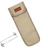 Birtern Zeltpfahl-Tasche, Outdoor-Zelthering-Tasche, 900D-Oxford-wasserdichte Tasche zum Aufbewahren und Transportieren von Campingausrüstung, Zubehör für Outdoor-Aktivitäten