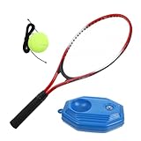 POPETPOP 1 Satz Tennistrainer Tischtennis Tisch Tennisbälle für Gadgets Gerät Tennis-Trainingsset -Tennis-Set Übungsausrüstung für Tennis-Rebounder Aluminiumlegierung